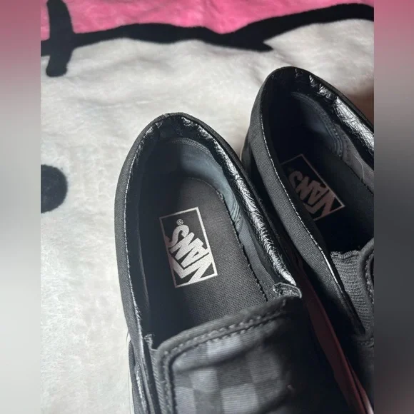 Vans Slip-On Checkerboard Skate Shoe - Picture 8 of 14